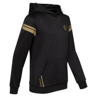 Cruyff Fuerza Hoodie Tracksuit Black Gold