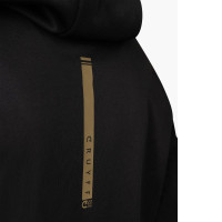 Cruyff Fuerza Hoodie Tracksuit Black Gold