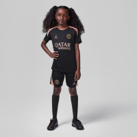 Nike Paris Saint-Germain x Jordan Strike Training Shirt 2024-2025 Kids Black Pink