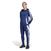 adidas Tiro 24 Sweat Trainingsbroek Dames Donkerblauw Wit