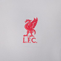 Nike Liverpool Strike Trainingsshirt 2024-2025 Grijs Geel Rood