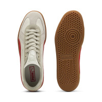 PUMA Army Trainer Sneakers Wit Beige Rood Bruin