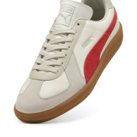 PUMA Army Trainer Sneakers Wit Beige Rood Bruin