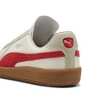 PUMA Army Trainer Sneakers Wit Beige Rood Bruin