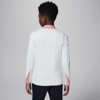 Nike Paris Saint-Germain x Jordan Strike Tracksuit 1/4-Zip 2024-2025 Kids Off White Black Pink