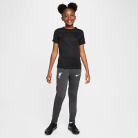 Nike Liverpool Academy Pro Trainingsbroek 2024-2025 Kids Donkergrijs Wit