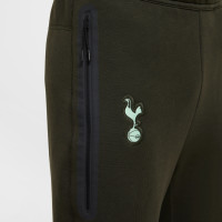 Nike Tottenham Hotspur Tech Fleece Sweat Pants 2024-2025 Dark Grey Green Light Blue