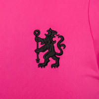 Nike Chelsea Strike Long Sleeve Training Shirt 2024-2025 Women's Pink Black