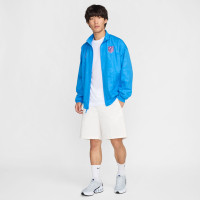 Nike Atletico Madrid Anthem Training Jacket 2024-2025 Blue Pink