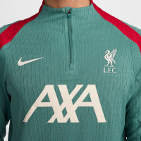 Nike Liverpool Strike Elite Tracksuit 1/4-Zip 2024-2025 Green Black Red