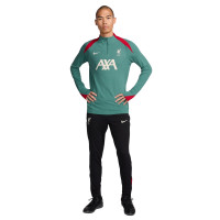Nike Liverpool Strike Elite Tracksuit 1/4-Zip 2024-2025 Green Black Red