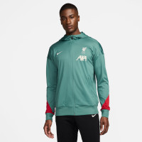 Nike Liverpool Strike Full-Zip Hooded Tracksuit 2024-2025 Green Black Red