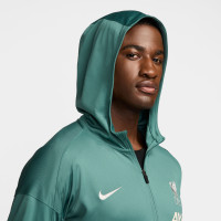 Nike Liverpool Strike Full-Zip Hooded Tracksuit 2024-2025 Green Black Red