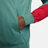 Nike Liverpool Strike Full-Zip Hooded Tracksuit 2024-2025 Green Black Red