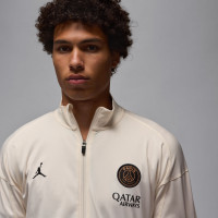 Nike Paris Saint-Germain x Jordan Strike Full-Zip Tracksuit 2024-2025 Off White Black Pink