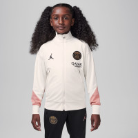 Nike Paris Saint-Germain x Jordan Strike Full-Zip Tracksuit 2024-2025 Kids Off White Black Pink