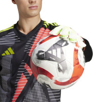 adidas Predator Training Goalkeeper Gloves White Neon Yellow Pink