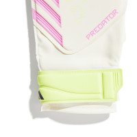 adidas Predator Training Goalkeeper Gloves White Neon Yellow Pink