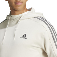 adidas City Escape Fleece Hoodie Beige Donkergrijs