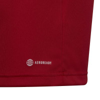 adidas Entrada 22 Polo Kids Red White