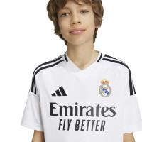 adidas Real Madrid Home Jersey 2024-2025 Kids