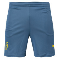 PUMA Neymar Jr. BNA Training Short 2.0 Kids Blue Green Yellow