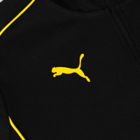 PUMA Borussia Dortmund Casuals Full-Zip Tracksuit 2024-2025 Black Yellow