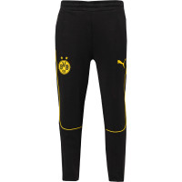 PUMA Borussia Dortmund Casuals Full-Zip Tracksuit 2024-2025 Black Yellow