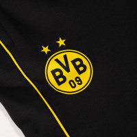 PUMA Borussia Dortmund Casuals Full-Zip Tracksuit 2024-2025 Black Yellow