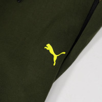 PUMA Borussia Dortmund Pumatech Full-Zip Tracksuit 2024-2025 Dark Green Olive Green Yellow