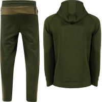 PUMA Borussia Dortmund Pumatech Full-Zip Tracksuit 2024-2025 Dark Green Olive Green Yellow