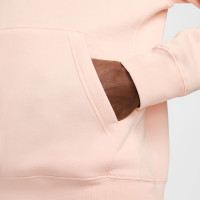 Nike Sportswear Club Fleece Hoodie Trainingspak Lichtroze Wit