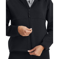Under Armour Unstoppable Fleece Jogging Suit Full-Zip Hooded Women's Black Dark Grey