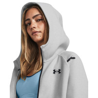 Under Armour Unstoppable Fleece Jogging Suit Full-Zip Hooded Women's Grey Black