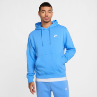 Nike Sportswear Club Fleece Hoodie Tracksuit Light Blue White