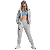 Under Armour Unstoppable Fleece Jogging Suit Full-Zip Hooded Women's Grey Black