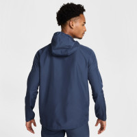 Nike Miler Repel Trainingspak Full-Zip Donkerblauw Zilver