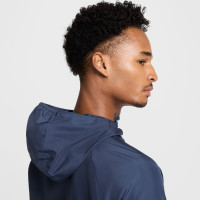 Nike Miler Repel Trainingspak Full-Zip Donkerblauw Zilver