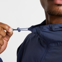 Nike Miler Repel Trainingspak Full-Zip Donkerblauw Zilver