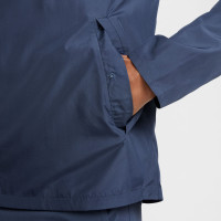 Nike Miler Repel Trainingspak Full-Zip Donkerblauw Zilver