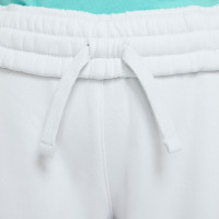 Nike Sportswear Club Fleece Crew Tracksuit Kids Grey Turquoise