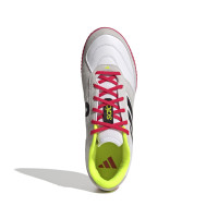 adidas Top Sala Competition II Indoor Football Boots (IN) White Grey Red Yellow