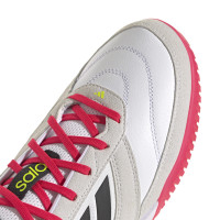 adidas Top Sala Competition II Indoor Football Boots (IN) White Grey Red Yellow