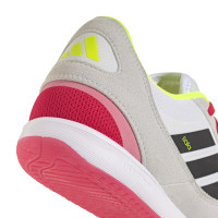 adidas Top Sala Competition II Indoor Football Boots (IN) White Grey Red Yellow