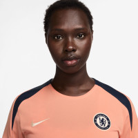 Nike Chelsea Strike Training Set 2024-2025 Women's Light Pink Dark Blue Gold