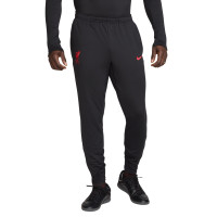 Nike Liverpool Strike Tracksuit 1/4-Zip 2024-2025 Black Red Off White