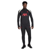 Nike Liverpool Strike Training pants 2024-2025 Black Off White Red