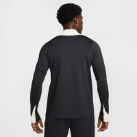 Nike Liverpool Strike Tracksuit 1/4-Zip 2024-2025 Black Red Off White