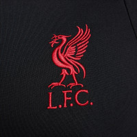 Nike Liverpool Strike Tracksuit 1/4-Zip 2024-2025 Black Red Off White