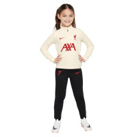 Nike Liverpool Academy Pro Training sweater 1/4-Zip 2024-2025 Preschoolers Off White Red